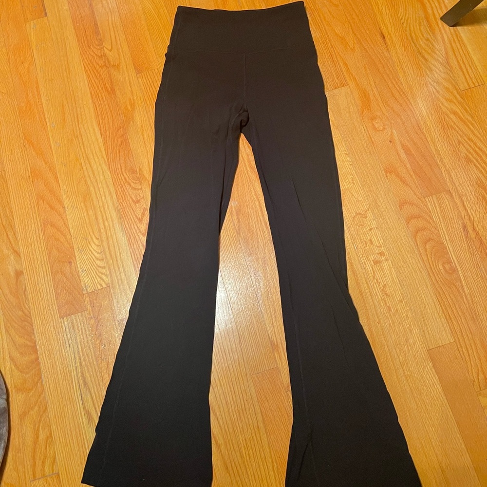 Black Lululemon Flare Leggings